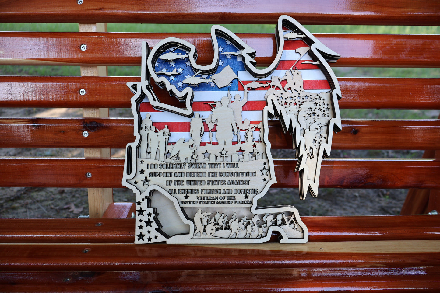 Veteran Plaque (10”x10”)