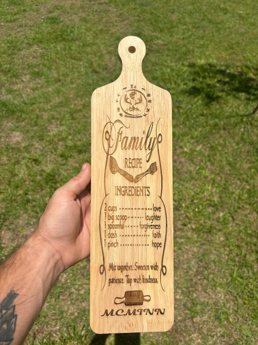 Custom Kitchen Board