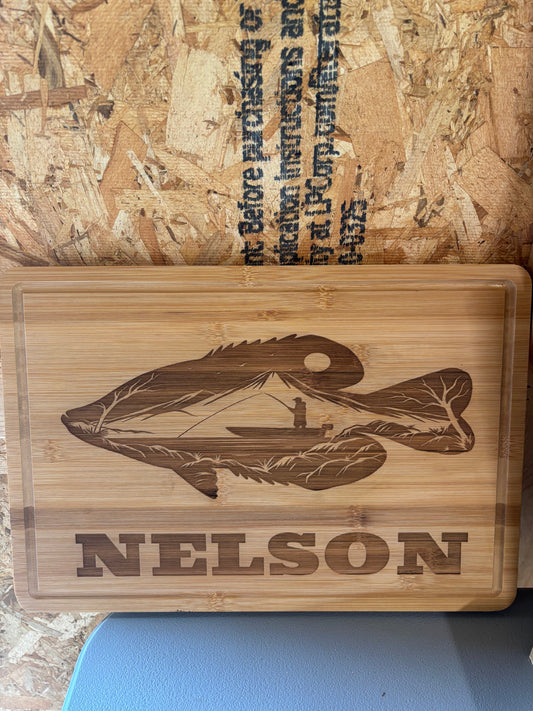 Custom Cutting Board 12”x12”