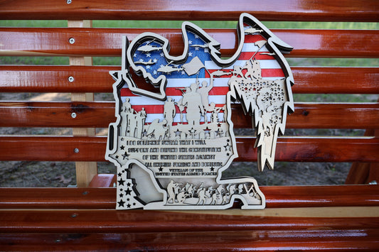Veteran Plaque (10”x10”)